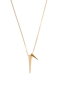 Two Spike Necklace