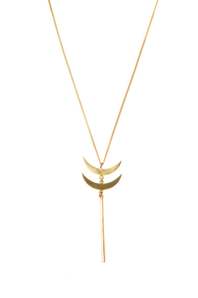 Moon Staff Necklace
